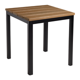 EKO Dining Table - Aged Golden Oak - Square 80x80cm