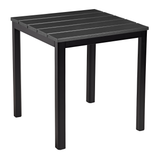 EKO Dining Table - Black - Square 80x80cm