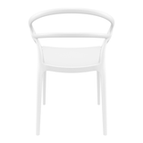 Mila Arm Chair - White