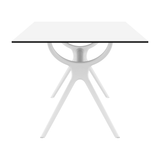 Air Dining Table 180 Rect - White