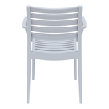 Artemis Arm Chair - Silver Grey