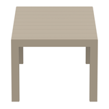 Vegas 100x180/220cm Extendible Table Medium - Taupe