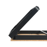 Flow Dining Table - Black Aluminium - Oak HPL Top - 230x80cm Flow Dining Table - Black Aluminium - Oak HPL Top - 230x80cm