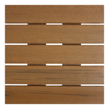 EKO Rectangular Mid Height Troy Table - Aged Golden Oak