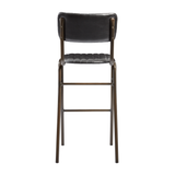 Tavo Stacking Bar Stool - Ribbed Upholstered Seat Pad
