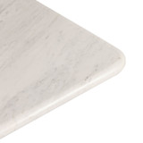White Carrara Marble Table Top - 20mm