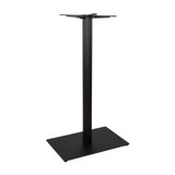 Moderno Base - Black Fluted Small Rect - Poseur