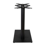 Moderno Base - Black Fluted Large Rect - Dining