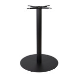 Moderno Base - Black Fluted Large Round - Mid Height