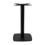 Moderno Base - Black Small Square with Radius Edges - Dining
