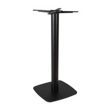Moderno Base - Black Small Square with Radius Edges - Mid Height