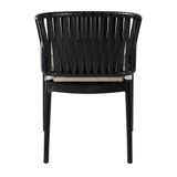 Portofino Stacking Armchair with Taupe Seat Cushion