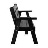 EKO - 3 Seater Park Bench - Black