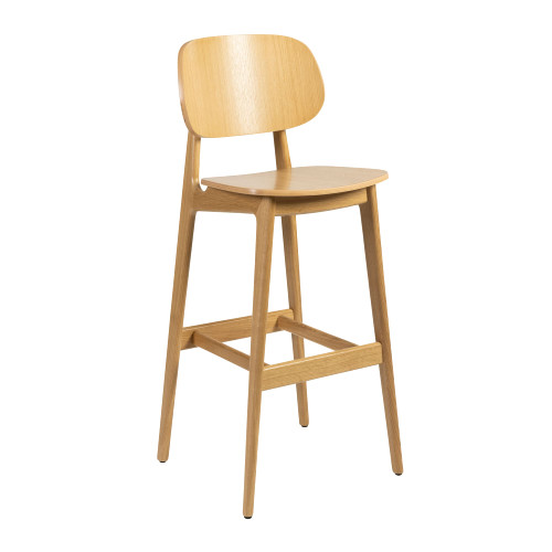 Marcelo Bar Stool - Natural Oak Marcelo Bar Stool - Natural Oak