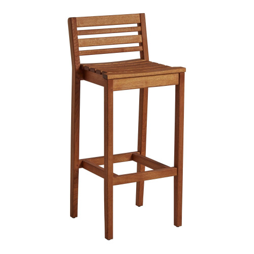 Prisma Bar Stool - Robinia Wood