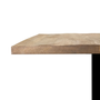 Rustic Solid Oak Table Top - Extra White