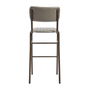 Tavo Stacking Bar Stool - Ribbed Upholstered Seat Pad