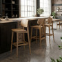 Marcelo Bar Stool - Natural Oak