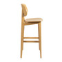 Marcelo Bar Stool - Natural Oak