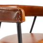 Armando Armchair - Genuine Tawny Leather