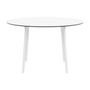 Maya Dining Table - 120 Round - White