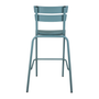 Arini Light Blue Poseur Dining Set