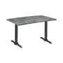 Enduratop Complete Dining Table - FLAT Auto-Adjust - Cement -120x70