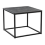 Melrose Coffee Table - Square - Metallic Anthracite