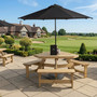 Winer Diner - 6 Seater Triangle Picnic Table