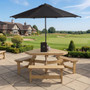 Winer Diner - 6 Seater Triangle Picnic Table