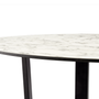 Bourne Dining Table - White Carrara Marble