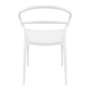 Mila Arm Chair - White