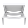 Pacific Sun Lounger - White/White