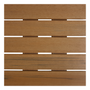 EKO Rectangular Mid Height Troy Table - Aged Golden Oak
