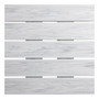 EKO Square Dining Troy Table - Whitewash