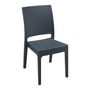 Florida Recycled Side Chair - Dark Grey