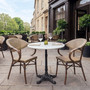 White Carrara Marble Table Top - 20mm