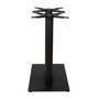 Moderno Base - Black Fluted Large Rect - Dining