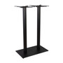 Moderno Base - Black Fluted Large Rect - Poseur