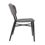 Billy Stacking Rope Side Chair - Dark Grey
