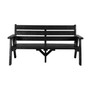EKO - 3 Seater Park Bench - Black