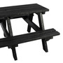 EKO - A-Frame Picnic Table - 1.5m - Black