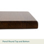 Solid Character Oak Table Top - Customisable