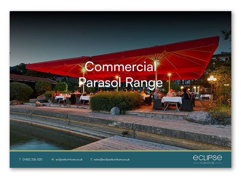 Eclipse Furniture Commercial Jumbrellas Brochure