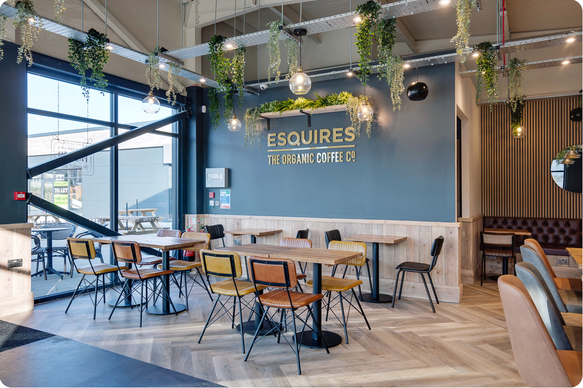 Eclipse Furniture for Esquires Coffee Buxton