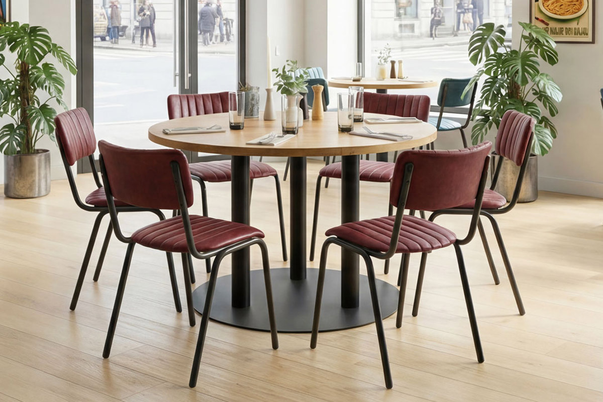 Commercial Indoor Stacking Chairs