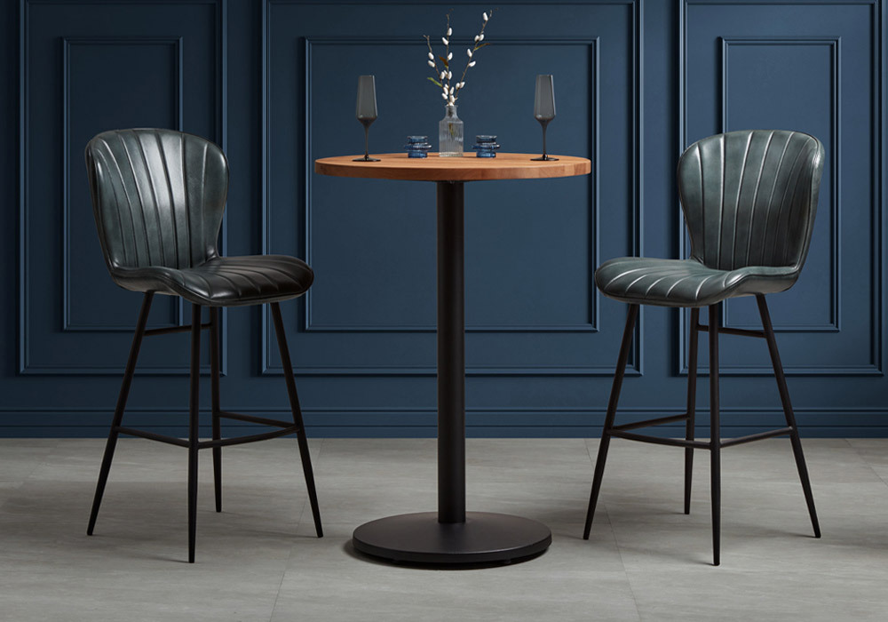 Lars Commercial Vintage Style Leather Seating