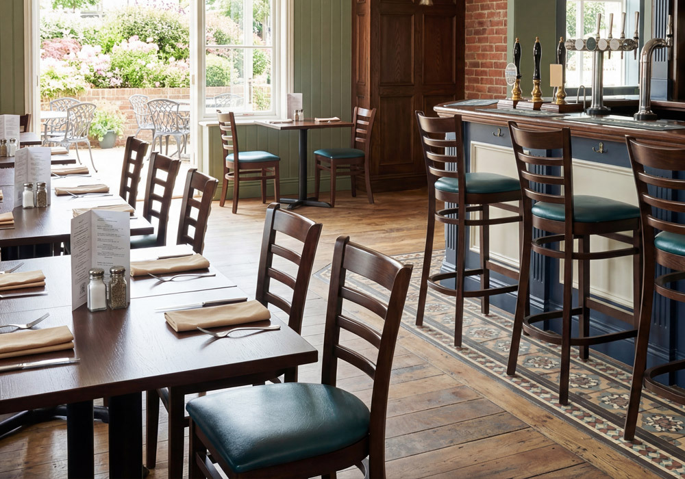 Sheldon Commercial Wooden Seating Collection