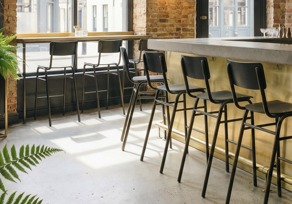 Tavo Commercial Wooden Seating Collection