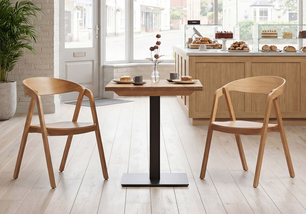 Luca Commercial Wooden Armchair